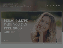 Tablet Screenshot of chelmsfordperio.com